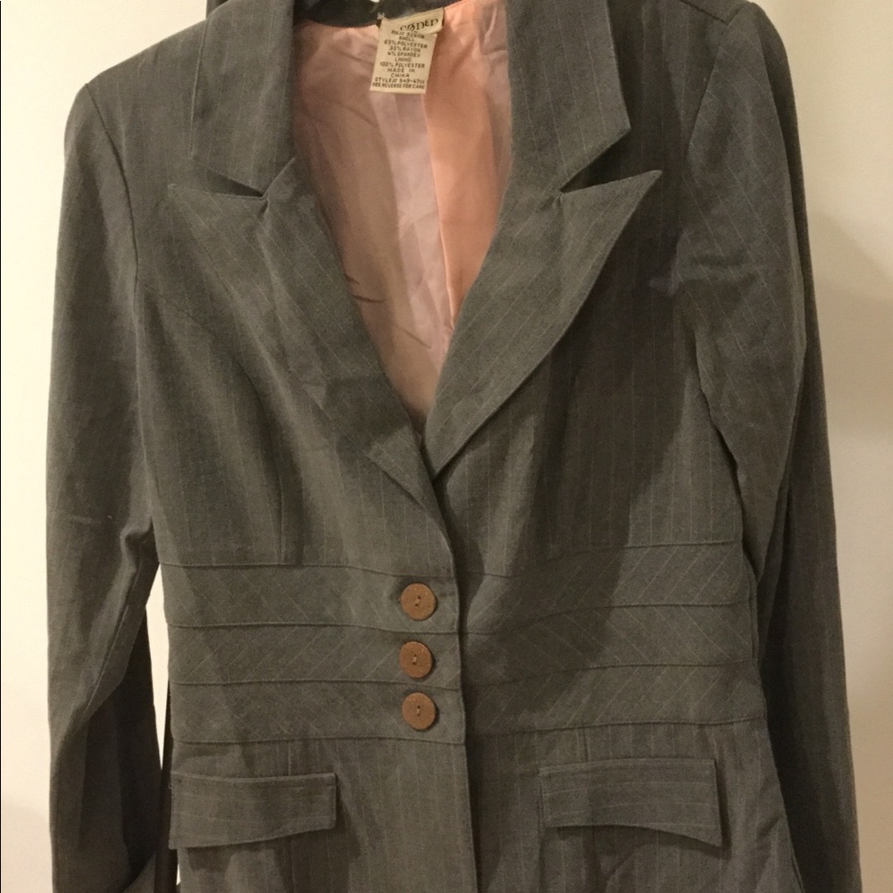 Decoded Grey & Pink Pant Suit